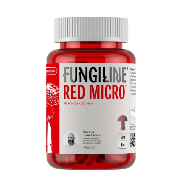 Микродозинг красного мухомора Red Micro • 60 капсул