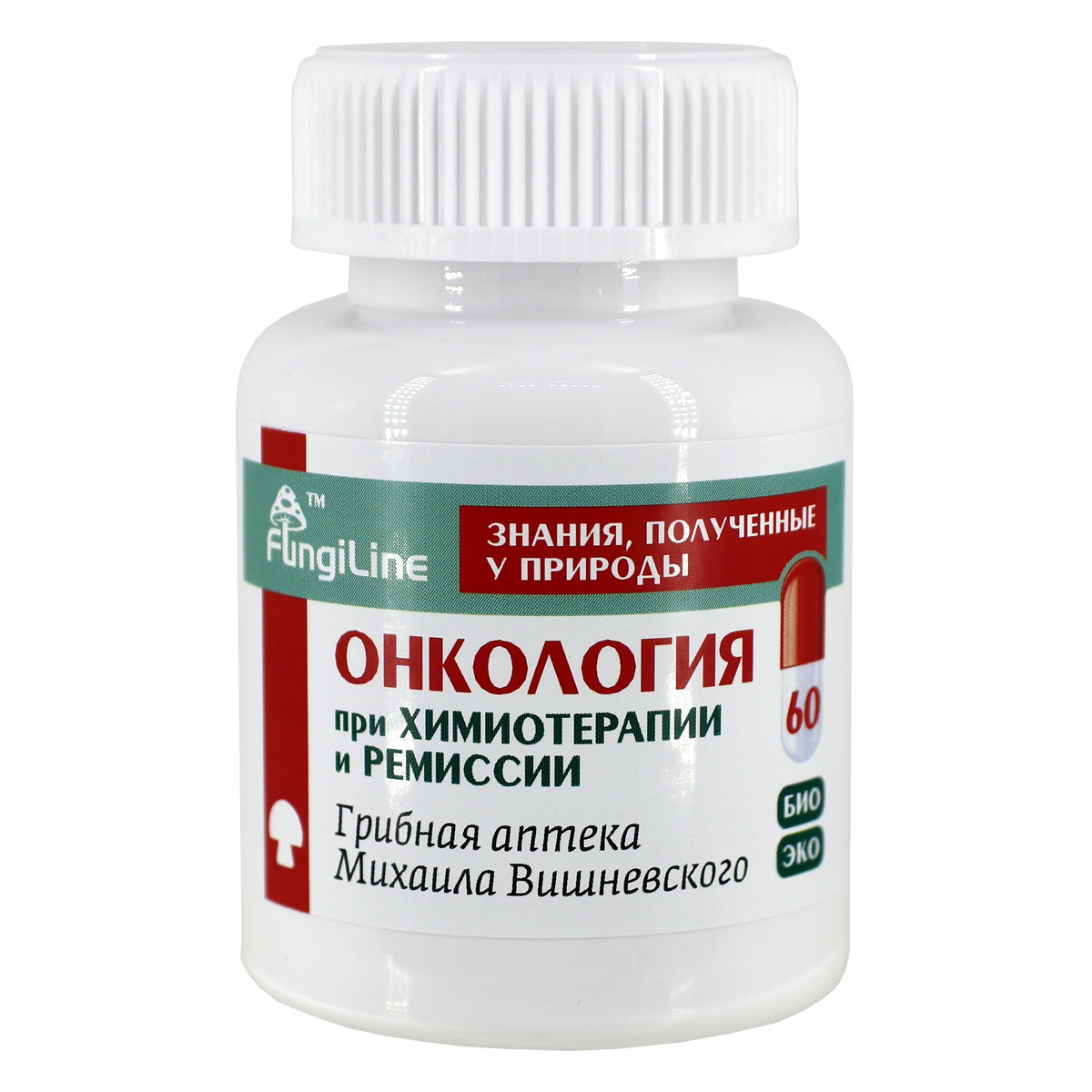 Онкология: поддержка при химиотерапии и ремиссии 60 капсул купить недорого  в грибной аптеке Михаила Вишневского
